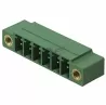 Terminal Block 6Pin 3.81 cái chân thẳng Vặn Ốc